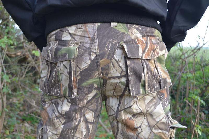 Loshan Sidney pantaloni pentru bărbați model Real tree, maro