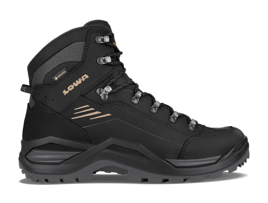 Lowa Renegade EVO GTX MID bocanci de trekking pentru bărbați, Black/dune
