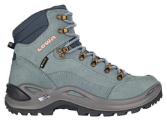 Lowa Renegade GTX Mid Ls bocanci de trekking pentru femei, Iceblue/salmon