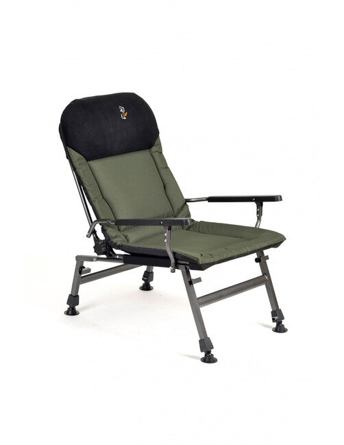 M-elektrostatyk FK5 scaun de pescuit, verde negru