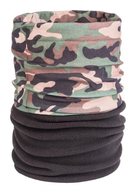 M-Tramp fular tubular de camuflaj-negru