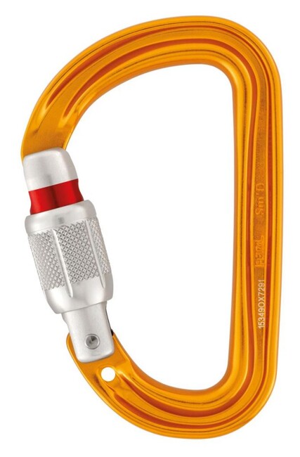 Petzl Sm´D carabinieră Screw-Lock cu siguranță cu șurub, argintie