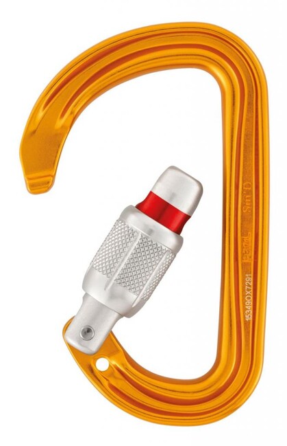 Petzl Sm´D carabinieră Screw-Lock cu siguranță cu șurub, argintie