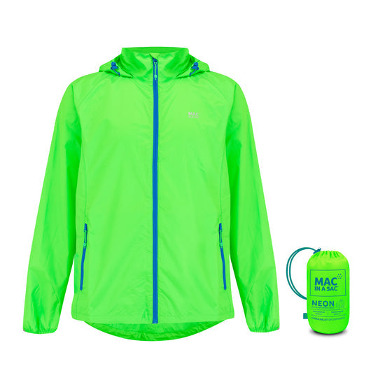 Mac in a Sac Origin 2 geacă impermeabilă UNI, neon green