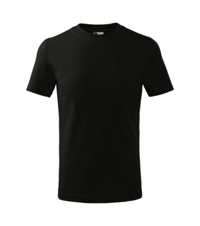 Malfini Basic tricou pentru copii, negru