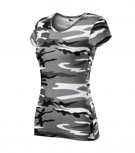 Malfini Camouflage tricou 150g/m2, grey