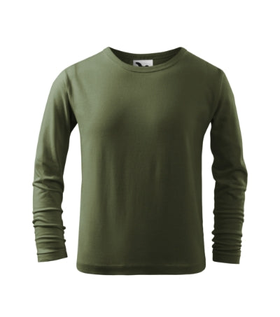 Malfini Fit-T LS tricou cu mânecă lungă pentru copii, Khaki