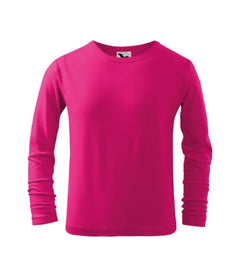 Malfini Fit-T LS tricou cu mânecă lungă pentru copii, roz