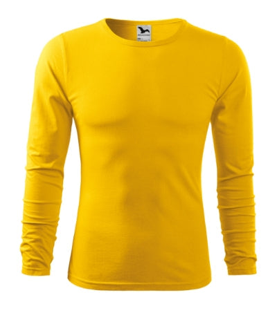 Malfini Fit-T LS tricou cu mânecă lungă pentru bărbați, galben