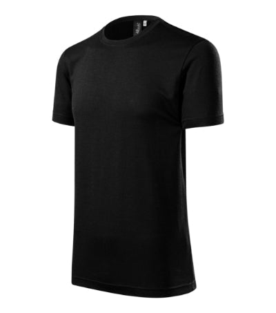 Malfini Rise tricou scurt Merino pentru bărbați, negru
