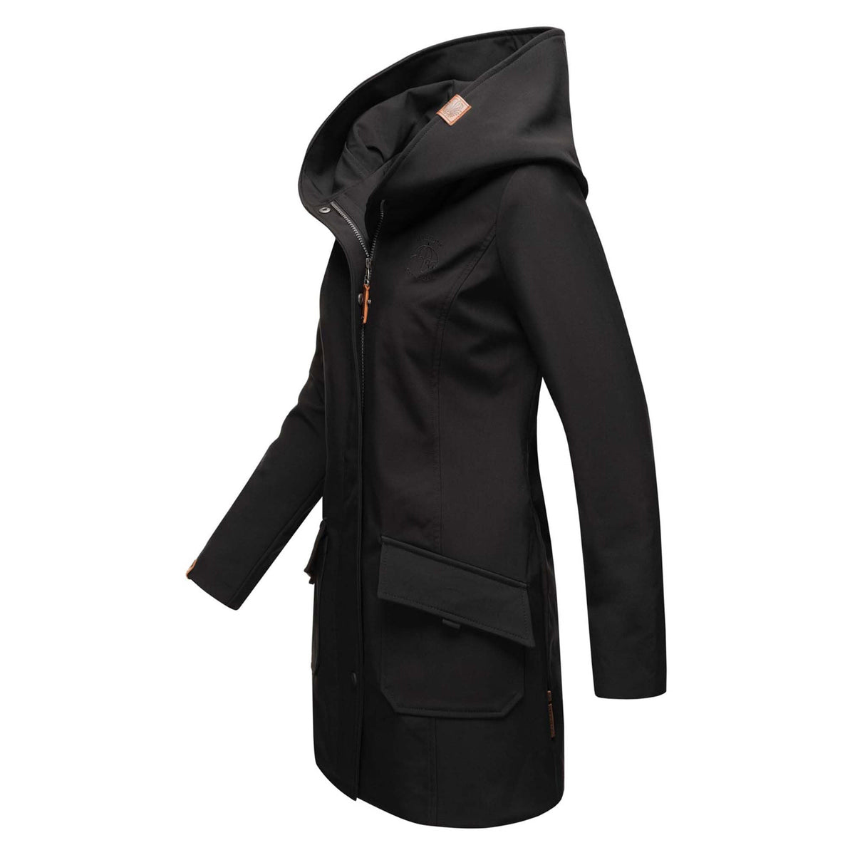 Marikoo Mayleen dámska softshell bunda, čierna