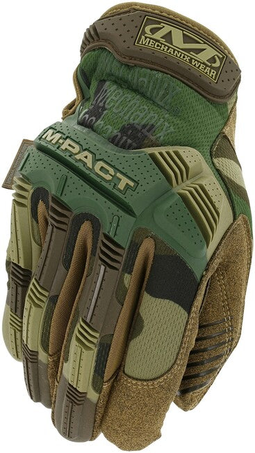 Mechanix M-Pact mănuși cu protecție la impact, woodland