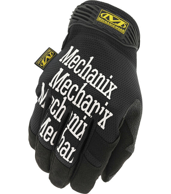 Mechanix Original mănuși tactice, negre cu inscripție albă