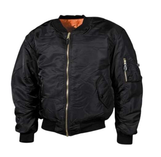 MFH geacă bomber pilot MA1, neagră