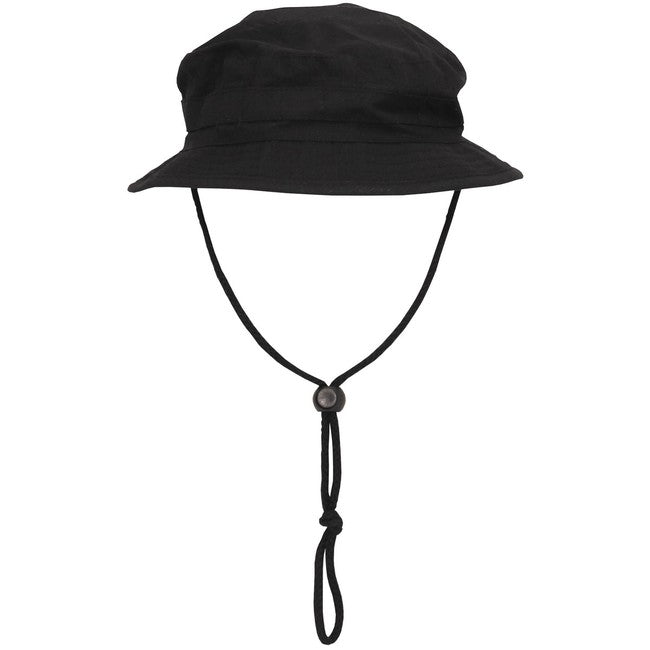 MFH Boonie pălărie Rip-Stop, neagră