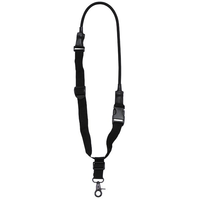 MFH chingă Bungee 1-punct pentru armă cu carabinieră, neagră