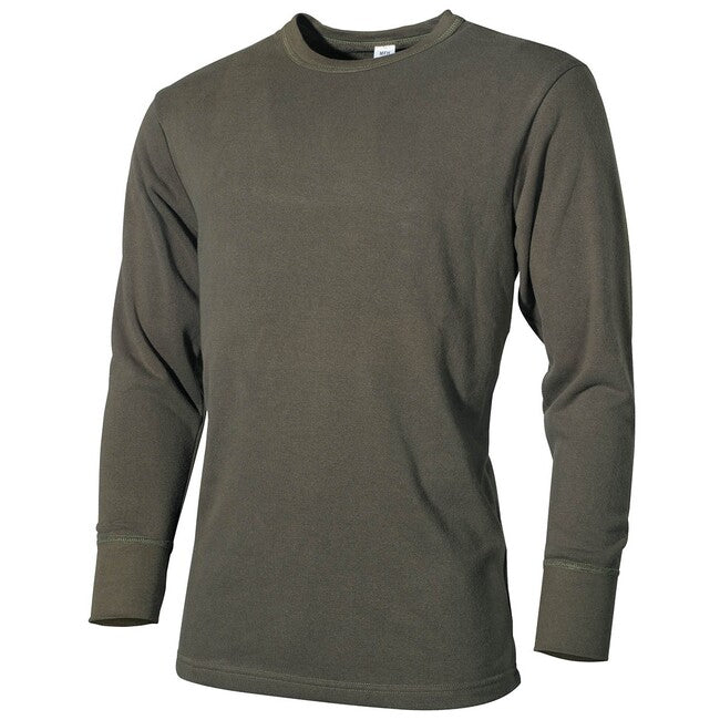MFH BW tricou pluș termic, OD Green