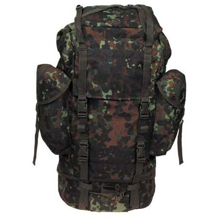 MFH BW rucsac impermeabil model Flecktarn, 65L