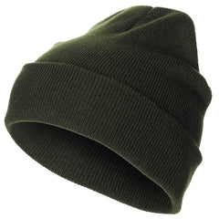 MFH căciulă acril tricot fin, OD Green
