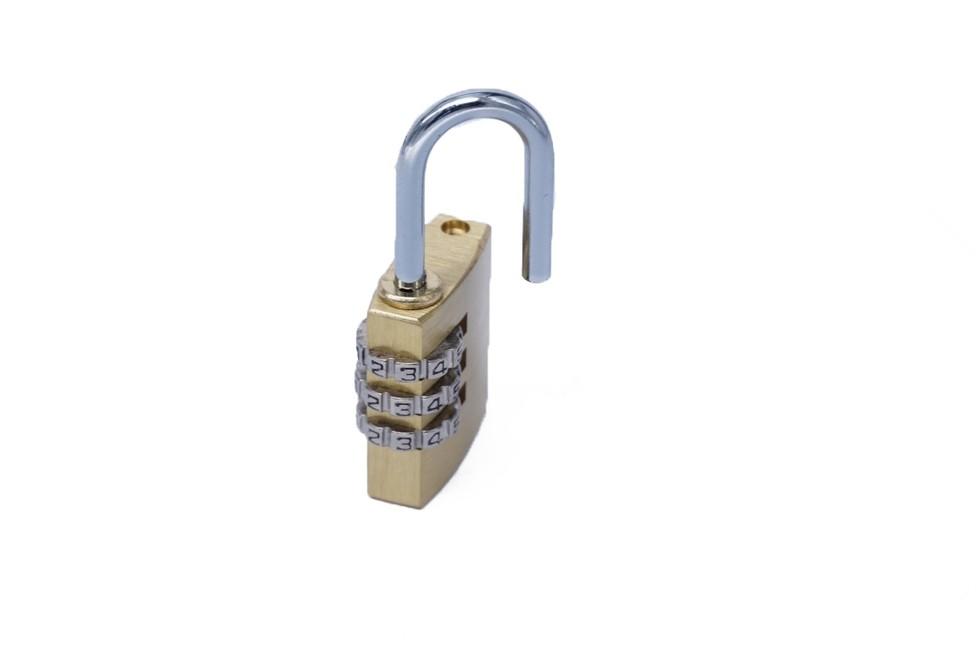 MFH lacăt cu cod de securitate 5,5 x 2,5 cm