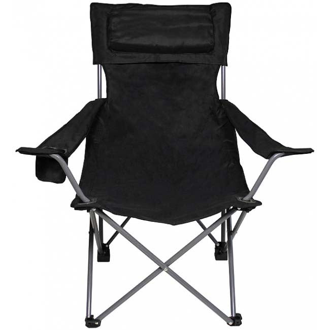 MFH scaun de pescuit Delux, negru