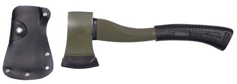 MFH Deluxe topor cu teacă 36cm, verde