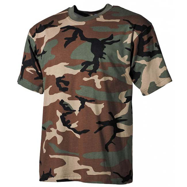 MFH tricou pentru copii model woodland, 160g/m2