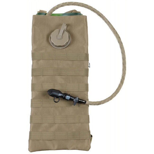 MFH sac de hidratare MOLLE cu furtun TPU, 2,5 L, coyote tan