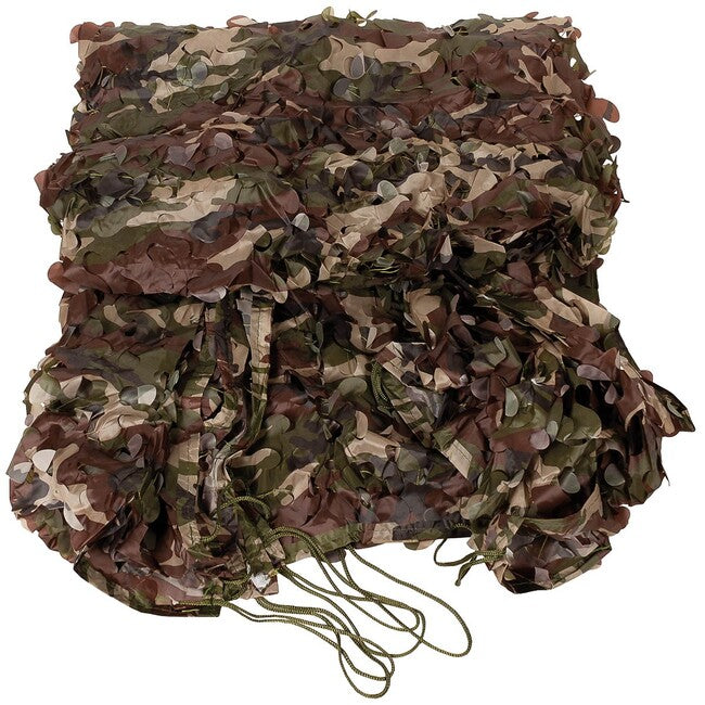 MFH plasă de camuflaj rezistentă la radiații UV, 3 x 6 m, pădure