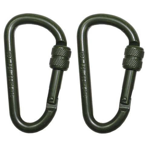 MFH carabinieră cu siguranță, oliv, 80x8mm, 2buc