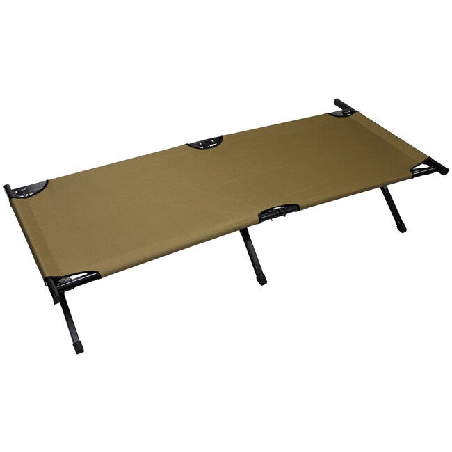 MFH pat de camping pliabil, coyote, 190 x 66 x 42cm