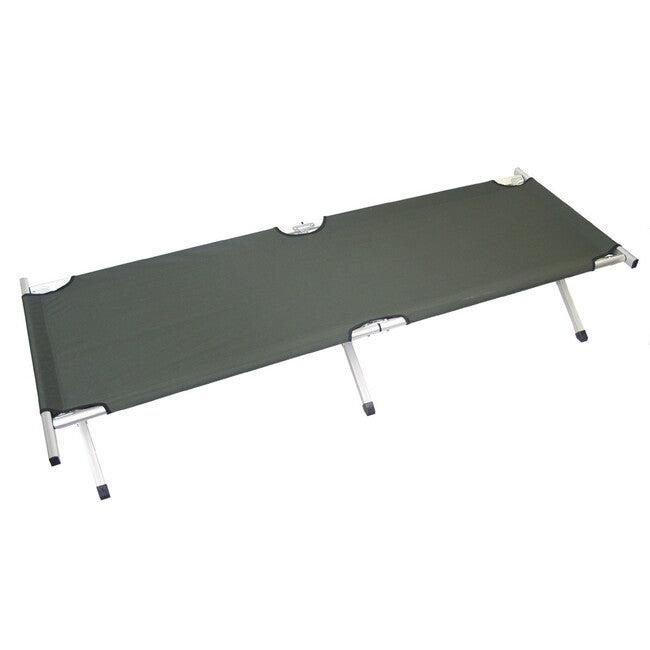 MFH pat de camping 200 x 66 x 42cm, oliv