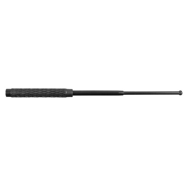 MFH baston telescopic din metal, negru