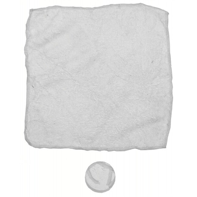 MFH cărămidă magică din microfibră, albă, 5 buc/polybag