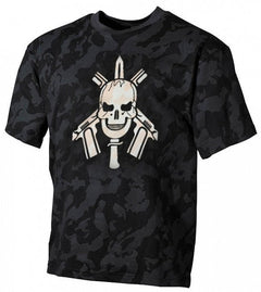 MFH Guns tricou de camuflaj model night camo