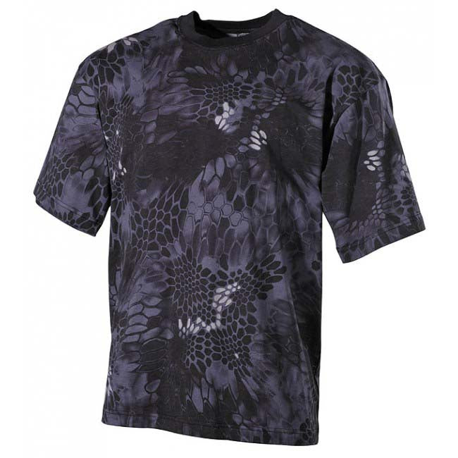 MFH tricou de camuflaj model snake black