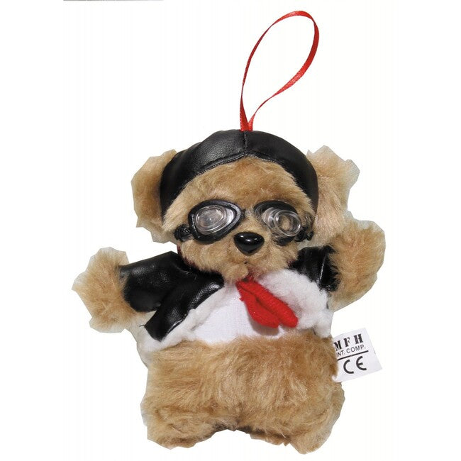 MFH Medvedík pilot pinguin cu ochelari, aprox. 14 cm