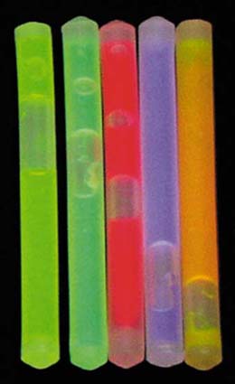 MFH Mini bețe luminoase chimice, 5 culori, 10 buc