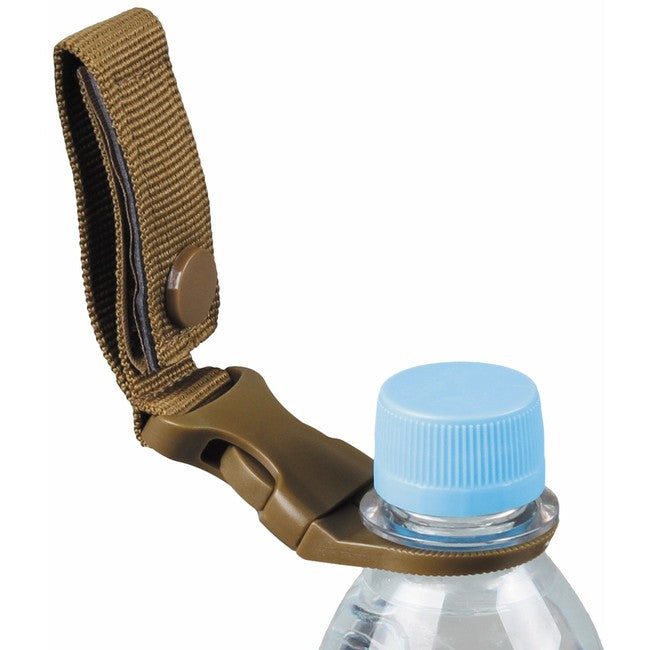 MFH suport MOLLE pentru sticlă din plastic, coyote