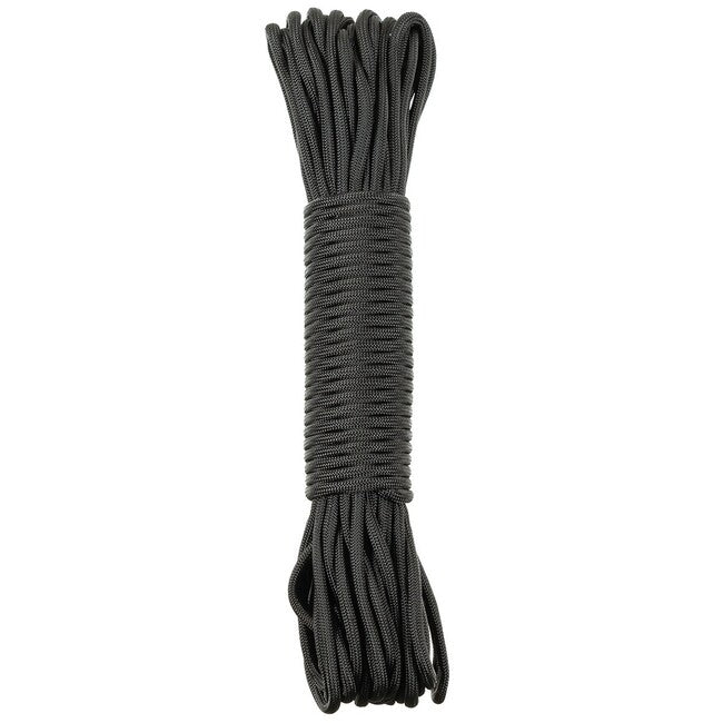 MFH coardă din nylon, neagră, 15 metri