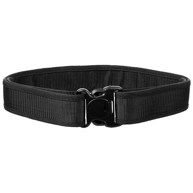 MFH centură din nylon Security, neagră, aprox. 5,5 cm