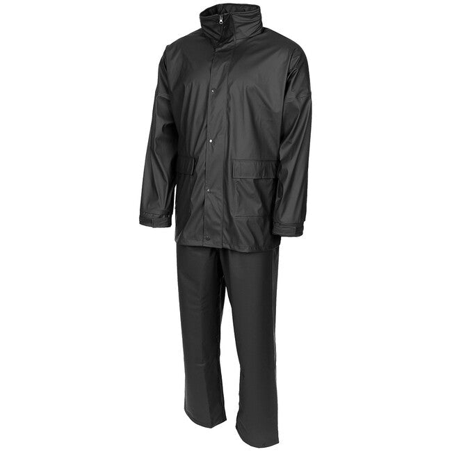 MFH Premium costum de ploaie 2 piese, negru