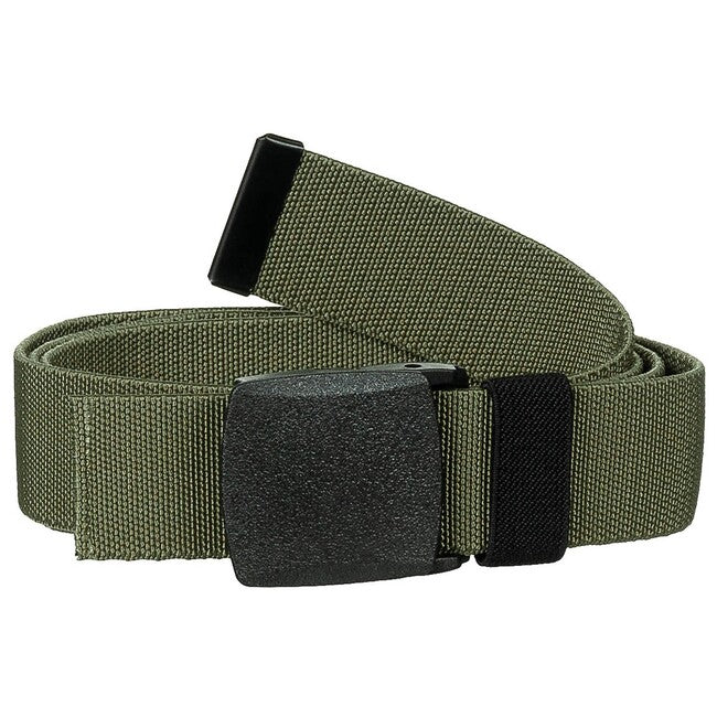 MFH Tactical Elastic centură, OD verde, aprox. 3,7 cm