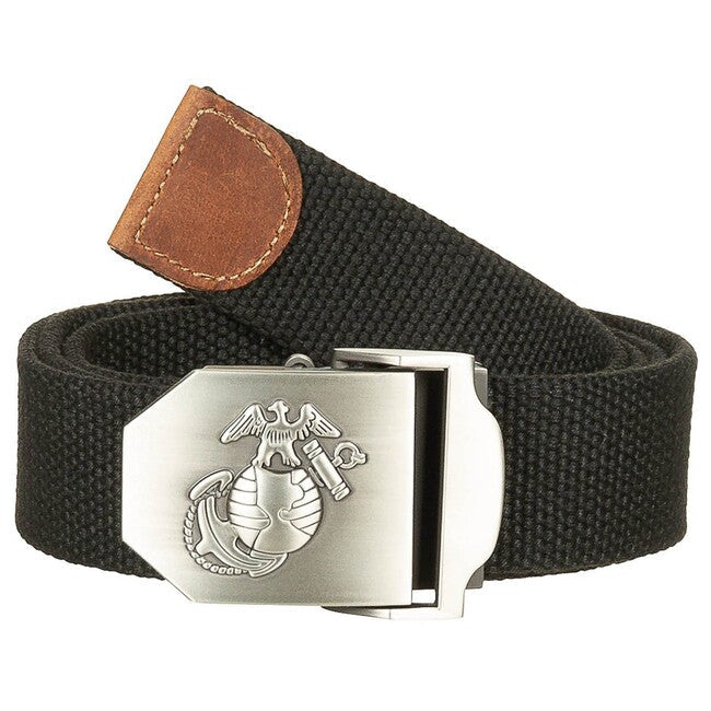 MFH USMC Web Belt centură, cca 4 cm, neagră