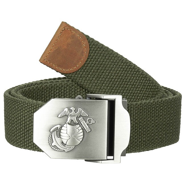 MFH USMC Web Belt centură, cca 4 cm, OD verde