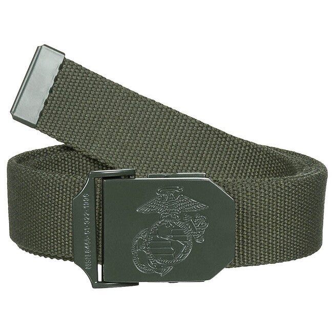 MFH USMC Web Belt centură, OD verde, cca 3,5 cm