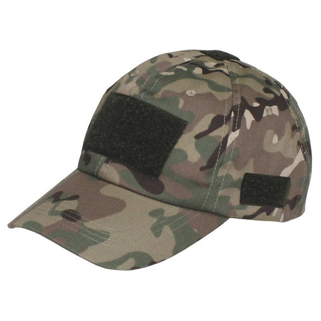 MFH Operations șapcă cu panouri Velcro, operation camo