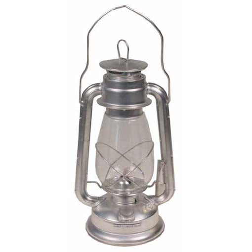 MFH lampă cu petrol zincat, turcoaz, 28 cm