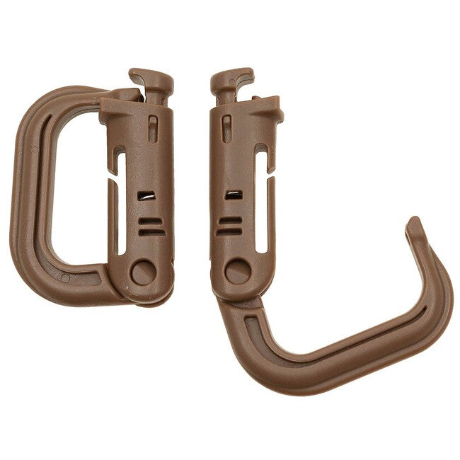 MFH carabinieră din plastic MOLLE, coyote tan, 2 buc