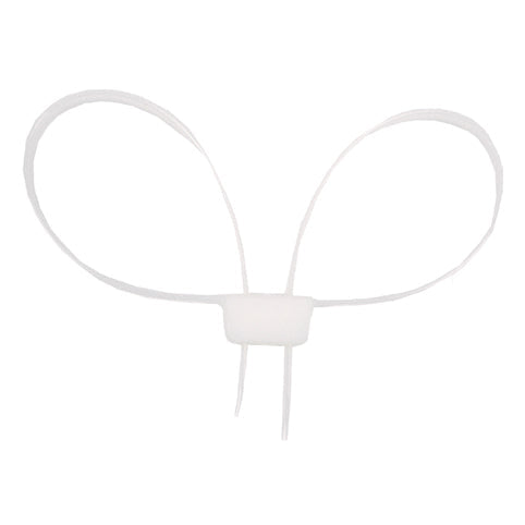 MFH cătușe din plastic de unică folosință, 700x12mm, albe